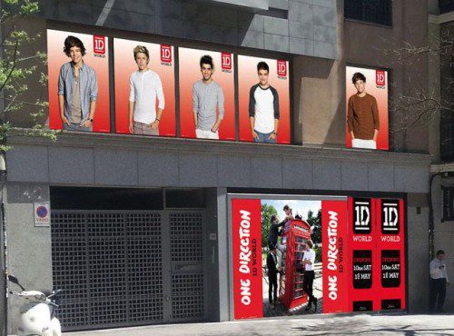Pop-up Store One Direction en Madrid